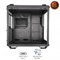 Vỏ Case Asus TUF Gaming GT502 Black (Mid Tower, ATX, 2 mặt cường lực, USB-C, Có quai xách, Chưa bao gồm Fan, Max 13 Fan)