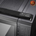 Vỏ Case Asus TUF Gaming GT502 Black (Mid Tower, ATX, 2 mặt cường lực, USB-C, Có quai xách, Chưa bao gồm Fan, Max 13 Fan)
