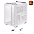 Vỏ Case Asus TUF Gaming GT502 White (Mid Tower, ATX, 2 mặt cường lực, USB-C, Có quai xách, Chưa bao gồm Fan, Max 13 Fan)