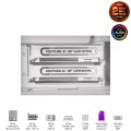 Vỏ Case Asus ROG Strix Hyperion GR701 White (Mid Tower, E-ATX, 2 mặt cường lực có bản lề, USB-C 60W, Sẵn 3 Fan, Max 7 Fan)