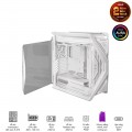 Vỏ Case Asus ROG Strix Hyperion GR701 White (Mid Tower, E-ATX, 2 mặt cường lực có bản lề, USB-C 60W, Sẵn 3 Fan, Max 7 Fan)