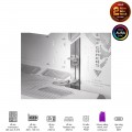 Vỏ Case Asus ROG Strix Hyperion GR701 White (Mid Tower, E-ATX, 2 mặt cường lực có bản lề, USB-C 60W, Sẵn 3 Fan, Max 7 Fan)