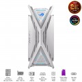 Vỏ Case Asus ROG Strix Hyperion GR701 White (Mid Tower, E-ATX, 2 mặt cường lực có bản lề, USB-C 60W, Sẵn 3 Fan, Max 7 Fan)