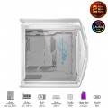 Vỏ Case Asus ROG Strix Hyperion GR701 White (Mid Tower, E-ATX, 2 mặt cường lực có bản lề, USB-C 60W, Sẵn 3 Fan, Max 7 Fan)