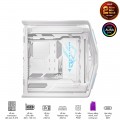 Vỏ Case Asus ROG Strix Hyperion GR701 White (Mid Tower, E-ATX, 2 mặt cường lực có bản lề, USB-C 60W, Sẵn 3 Fan, Max 7 Fan)