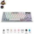 Bàn phím cơ không dây Asus ROG Azoth White NX Storm Switch (75 phím, USB-C, Bluetooth, RF 2.4GHz, Hotswap, Màn OLED)