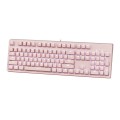 Bàn phím cơ EDRA EK3104 V2 Dream Pink Brown Switch (104 phím, USB-C, White LED)