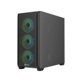Vỏ case Jetek CSGO2 Z7 Black (E-ATX, Sẵn 3 fan RGB, Max 7 fan)
