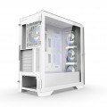 Vỏ case Jetek Squid Game Z6 White (E-ATX, Kính cường lực có bản lề, Sẵn 4 fan RGB, Max 7 fan)