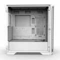 Vỏ case Jetek Squid Game Z6 White (E-ATX, Kính cường lực có bản lề, Sẵn 4 fan RGB, Max 7 fan)