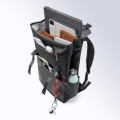 Balo Laptop Tomtoc 16inch A64-Slash Flip Rucksack 18L A64E1D1 Black