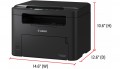 Máy in Laser CANON MF272DW (in trắng đen 2 mặt tự động, copy, scan, có cổng LAN, WIFI) - Hàng chính hãng