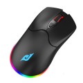 Chuột Gaming không dây EDRA EM623W Black (Bluetooth + 2.4GHz, 3200DPI, Led RGB)