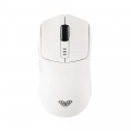 Chuột Gaming Không Dây AULA SC580 White (10.000 DPI, 3 chế độ kết nối)