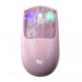 Chuột Gaming Không Dây AULA SC560 Pink (10.000 DPI, 3 chế độ kết nối, Trọng lượng 55g siêu nhẹ, LED RGB)