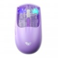 Chuột Gaming Không Dây AULA SC560 Purple (10.000 DPI, 3 chế độ kết nối, Trọng lượng 55g siêu nhẹ, LED RGB)