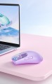 Chuột Gaming Không Dây AULA SC560 Purple (10.000 DPI, 3 chế độ kết nối, Trọng lượng 55g siêu nhẹ, LED RGB)