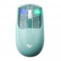 Chuột Gaming Không Dây AULA SC560 Green (10.000 DPI, 3 chế độ kết nối, Trọng lượng 55g siêu nhẹ, LED RGB)