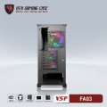 Vỏ case VSP Gaming FA03 (ATX, Chưa bao gồm fan, Max 8 fan)
