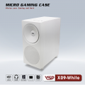 Vỏ case VSP Micro Gaming X09 White (mATX, 1 mặt cường lực, Mặt trước hình loa, Chưa bao gồm fan, Max 4 fan)