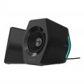 Loa Vi Tính 2.0 Bluetooth EDIFIER G2000 Black (16W, Bluetooth 5.1, AUX, USB, LED RGB)