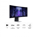 Màn Hình Cong Gaming Samsung Odyssey G8 34 inch LS34BG850SEXXV (Oled, WQHD, 175Hz, 0.03ms)