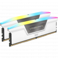 Ram Desktop DDR5 Corsair 32GB (2x16GB) 5200MHz VENGEANCE RGB White (CMH32GX5M2B5200C40W)