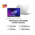 LAPTOP GAMING ASUS ROG ZEPHYRUS G16 GU605MV-QR196WS (Core Ultra 9-185H, RAM 32GB, SSD 1TB, VGA RTX 4060 8GB, Màn Hình 16inch WQXGA 240Hz, Windows 11)