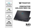 LAPTOP ACER GAMING PREDATOR HELIOS 16 PHN16-72-94KC (CORE I9 14900HX, RAM 16GB, SSD 1TB, RTX 4070 8G, Màn Hình 16inch 2K 240HZ, Windows 11)