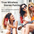 Loa Bluetooth Tronsmart Trip Red (10W, Bluetooth 5.3, AUX, Pin 20 giờ, Chống nước IPX7)
