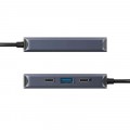 Đầu Chuyển USB-C 4IN1 HYPERDRIVE NEXT (HD4001GL) (HDMI-4K, 60Hz, USB-A, 2xUSB-C)