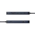 Đầu Chuyển HUB HYPERDRIVE NEXT 8IN1 PORT USB-C HD4004GL (4K 60Hz HDMI, USB-C 10Gbps, 2 x USB-A 10Gbps, SD, MicroSD, Gigabit Ethernet)
