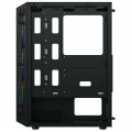Vỏ case Xigmatek FLY 3GF Black - EN43871 (ATX, 2 mặt cường lực, Sẵn 3 fan RGB, Max 8 fan)