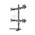Giá Treo 4 Màn Hình KALOC DW240-T (Màu Đen, 17INCH-27INCH/MAX 9KGG)