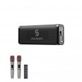 Loa Karaoke Bluetooth Sounarc M1 (80W, Bluetooth 5.0, AUX, MicroSD, Pin 15 giờ, IPX6, Kèm 2 Mic không dây)