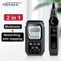 Bộ test cáp mạng tích hợp Đồng hồ vạn năng có POE NOYAFA NF-8509 (Test dây, Dò dây, Đo dây RJ45, Có màn LCD)