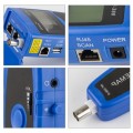 Bộ test cáp mạng đa năng NOYAFA NF-388 (Test dây, Dò dây, Đo dây RJ45/RJ11/BNC/USB, 8 bộ remote, Có màn LCD)
