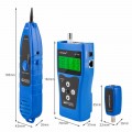 Bộ test cáp mạng đa năng NOYAFA NF-388 (Test dây, Dò dây, Đo dây RJ45/RJ11/BNC/USB, 8 bộ remote, Có màn LCD)