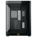 Vỏ case Xigmatek ALPHA PANO Black - EN43031 (E-ATX, 2 mặt cường lực, Chưa bao gồm fan, Max 10 fan, Rad 360)