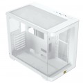 Vỏ case Xigmatek ALPHA PANO Arctic - EN43055 (E-ATX, 2 mặt cường lực, Chưa bao gồm fan, Max 10 fan, Rad 360)