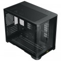 Vỏ case Xigmatek ALPHA PANO M Black - EN43079 (m-ATX, 2 mặt cường lực, Chưa bao gồm fan, Max 9 fan, Rad 360)
