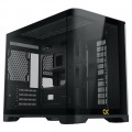 Vỏ case Xigmatek ALPHA PANO M Black - EN43079 (m-ATX, 2 mặt cường lực, Chưa bao gồm fan, Max 9 fan, Rad 360)