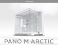 Vỏ case Xigmatek ALPHA PANO M Arctic - EN43093 (m-ATX, 2 mặt cường lực, Chưa bao gồm fan, Max 9 fan, Rad 360)