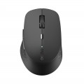 Chuột không dây Rapoo M300 Silent Màu Đen (Bluetooth, 2.4GHz, 1600 DPI, Pin 1 x AA)