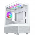 Vỏ case Xigmatek ENDORPHIN M II 3GF Arctic - EN43895 (m-ATX, Sẵn 3 fan RGB, Max 5 fan, Rad 240)