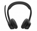 Tai nghe không dây On-ear Logitech ZONE 300 Graphite (981-001408) (Bluetooth 5.3, Mic xoay, Pin 20 giờ)