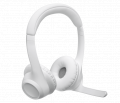 Tai nghe không dây On-ear Logitech ZONE 300 Off-White (981-001418) (Bluetooth 5.3, Mic xoay, Pin 20 giờ)