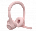 Tai nghe không dây On-ear Logitech ZONE 300 Rose (981-001413) (Bluetooth 5.3, Mic xoay, Pin 20 giờ)