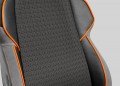 Ghế Gaming COUGAR NxSys Aero (Viền & Logo Màu Cam, Lưng lưới kèm quạt 200mm ARGB)