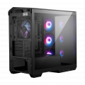 Vỏ case MSI MAG PANO M100R PZ Black (m-ATX, Sẵn 4 fan ARGB, Max 10 fan, RAD 360)